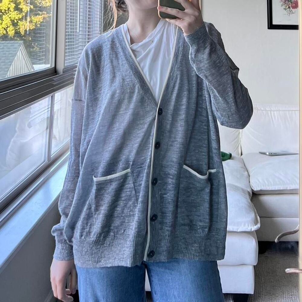 Madewell Women's Grey Cardigan